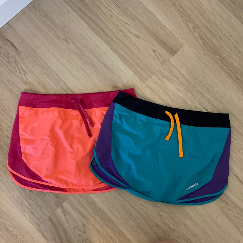 Patagonia XS colorful skorts